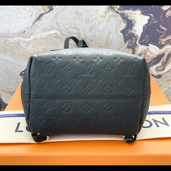 Louis Vuitton Empreinte Montsouris NM Black Leather Backpack - Picture 5 of 11
